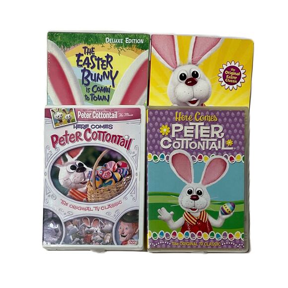 Easter 4 Set-DVD Classic Collection “Here Comes Peter Cotton Tail” - Picture 1 of 9